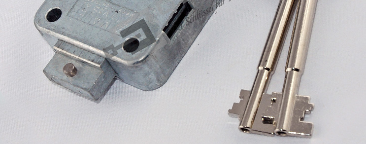 Tresor Doppelbartschlösser Doppelbartschlüsselschlösser