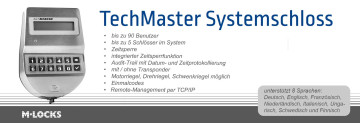 TechMaster Systemschlösser