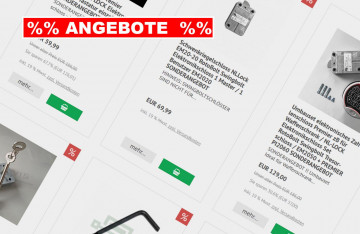 % Sonderangebote %