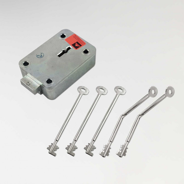 STUV  4.19.94 VDS Klasse II / 170mm Schlüssel: 3x starre Schlüssel / 2x Gelenkschlüssel / mit SISTEC Riegel-Dorn