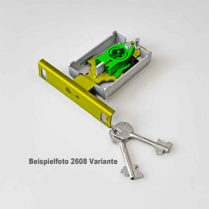 Reparatur + Instandsetzung CAWI WITTKOPP 2608 durch CLAVIS (per Schloss-Einsendung) CAWI 2608, inkl. 2 neuen Schlüsseln 65 mm lang