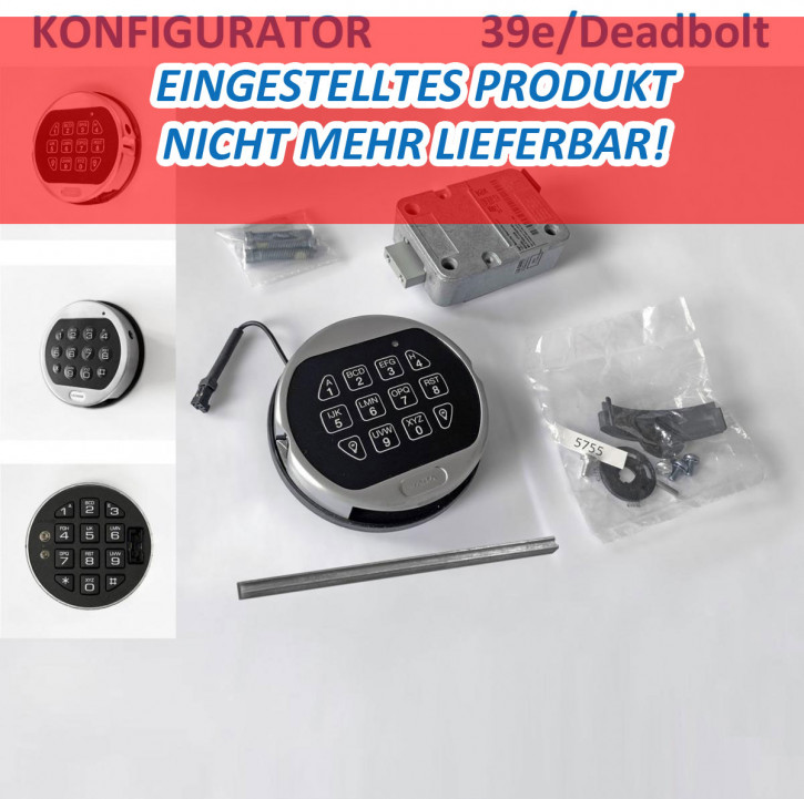 Komplettset LA GARD 6040M Deadbolt 39e pro Elektronikschloss VDS Klasse 2 B Tresorschloss EINGESTELLT - NICHT MEHR LIEFERBAR!!! NUR INFO!!