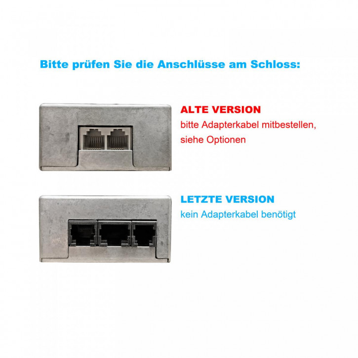 Mauer Code Combi B Adapterkabel für antike Schlosseinheiten - EINGESTELLER ARTIKEL - NUR NOCH RESTBESTAND