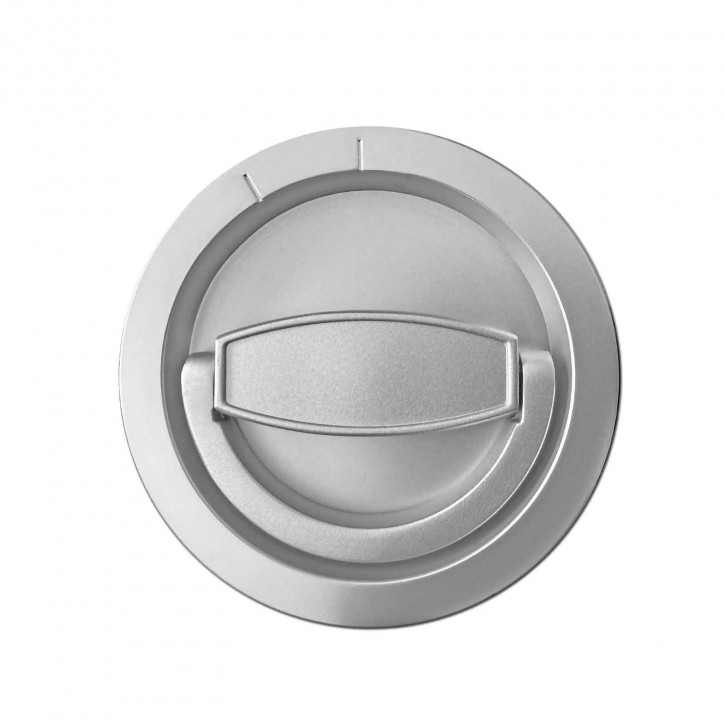 Alu Klappgriff □ 8 mm Vierkant Welle, ca. 115mm Nutzlänge - kürzbar, für Waffenschrank oder Tresor - Griff zum Austausch