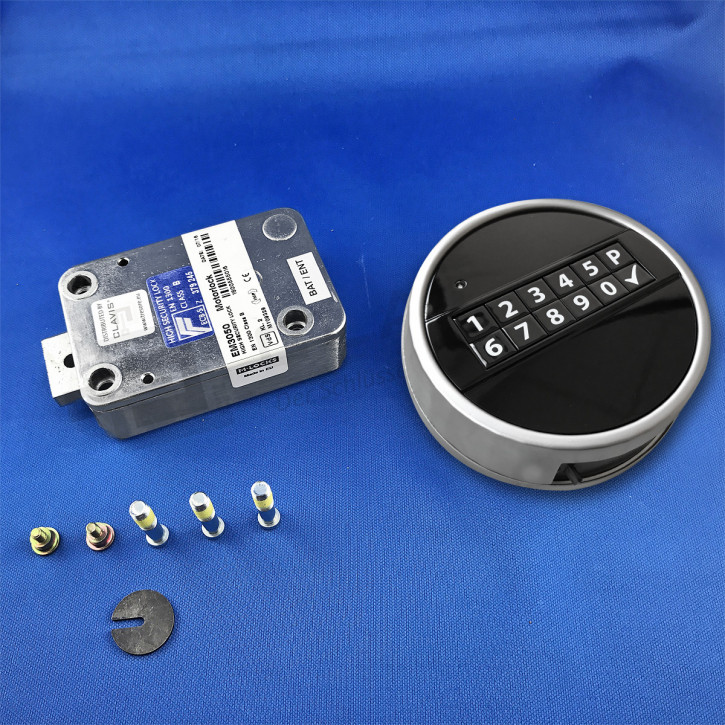 M-Locks Set8-3 Elektronikschloss MotorLock Motorschloss Tresorschloss EM 3020 / EM3050 + Echo schwarz > Nachfolger / Ersatz siehe TANTUM
