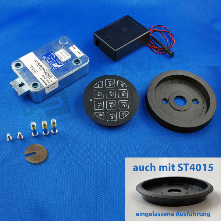 M-Locks Set3 Elektronikschloss MotorLock Motorschloss Tresorschloss EM3020/ EM3050 + ST4010/ ST4015 +  ST6070