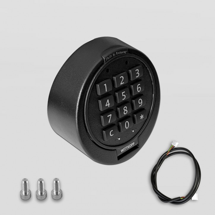 Carl WITTKOPP PRIMOR FS-M Eingabeeinheit schwarz pulverbeschichtet, feinstrukturiert, Tastatur für ANCHOR 4300/7000, PRIMOR 1000/1600/3000/3010/3011/3100/3110/3111