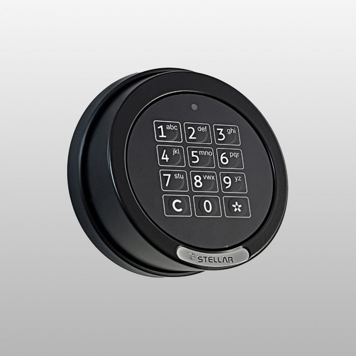 GST STELLAR Pro Eingabeeinheit, komplett für BASIC, BUSINESS Tastatur in schwerer Metallausführung, schwarz