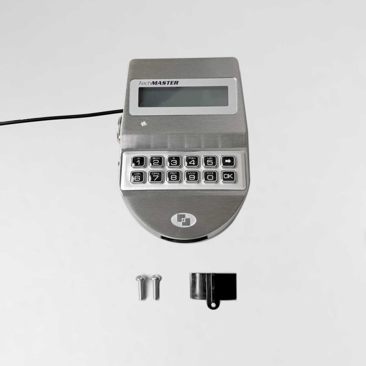 M-LOCKS T9530 DL LV1 RK TechMaster mit Dallasleser, Gummitasten EN/DE/FR/NL/HU/SE/FI
