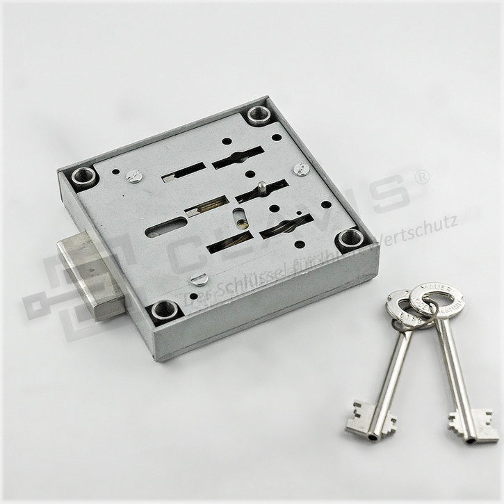 dormakaba 72016 Curator 100 Sperrschloss mit 90mm Schlüssel Messing