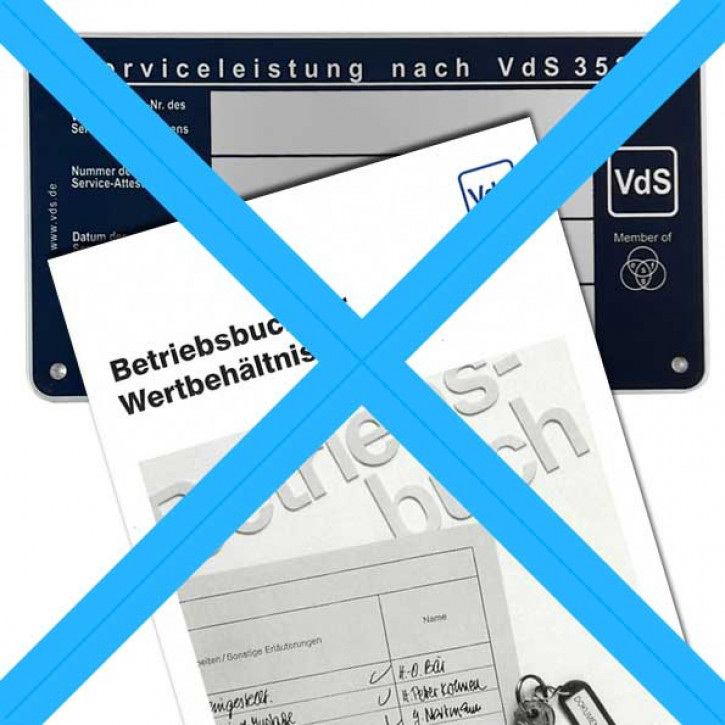 ohne Zertifikat (Plakette) & Betriebsbuch