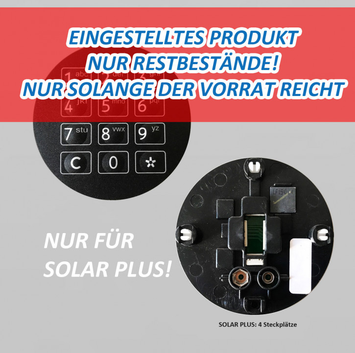 Eingestellter Artikel! Nur noch RESTBETAND! GST SOLAR PLUS Tastatur, Eingabeeinheit. Tastatureinlage !!NICHT FÜR "DFS" geeignet!! Lieferbar solange der Vorrat reicht!!!!