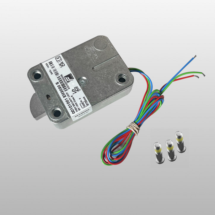 M-Locks EM2020 S Rotobolt/ Swingbolt Basic Elektronikschloss 1 Master / 1 Benutzer mit Riegelschalter mit externem Kabel
