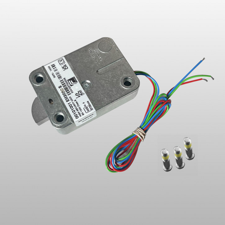 M-Locks EM2050 S Rotobolt/ Swingbolt Pro Elektronikschloss 1 Master / 9 Benutzer mit Riegelschalter mit externem Kabel