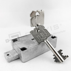 dormakaba 78091 Arator EN 1300 A Tresorschloss, Mietfachschloss Schlüssel 55 mm / Druckguss (zn)