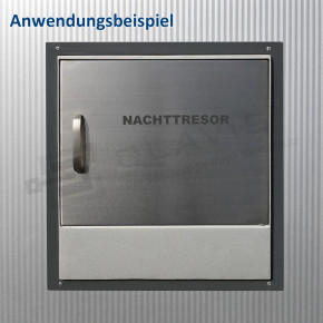 M-Locks Set IP67 Elektronikschloss Straightbolt Deadbolt Tresorschloss EM3550 + DT2006 + Drehknopf