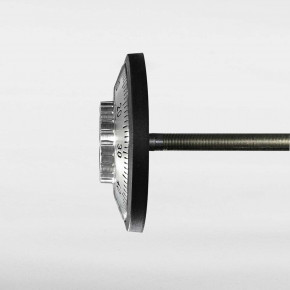 LA GARD 1775 -flache Bauweise- Zahlenknopfgarnitur Drehknopf mit Spindel 102 mm