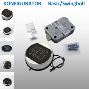 Komplettset LA GARD 4200M Swingbolt Basic Elektronikschloss VDS Klasse 2 B Tresorschloss  -EINGESTELLT - NICHT MEHR LIEFERBAR!!! NUR INFO!!