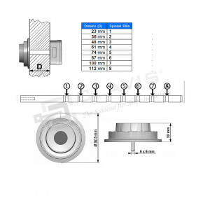 M-Locks Komplettset1 ML6740 + MD4060 mechanisches Zahlenkombinationsschloss ZK