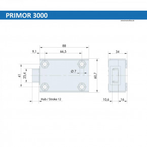 KOMPLETTSET<br> PRIMOR 3000/3010/3011 Motorschloss mit/ohne Notschloss Carl Wittkopp, bestehend aus Einzelkomponenten: