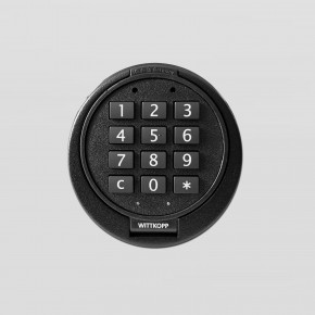 Carl WITTKOPP PRIMOR FS-M Eingabeeinheit schwarz pulverbeschichtet, feinstrukturiert, Tastatur für ANCHOR 4300/7000, PRIMOR 1000/1600/3000/3010/3011/3100/3110/3111