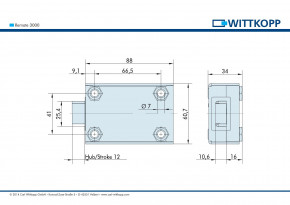 Carl Wittkopp FinKey Set 11 Fingerprint biometrisches Tresorschloss Fingerabdruck, Cawi