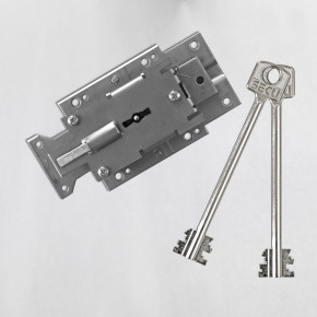 SECU S1000 rechts und links - Serie S Sicherheitsschloss Doppelbartschloss Tresorschloss z.B. diverse Burgwächter