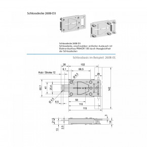 Carl WITTKOPP OPTIMA 2608-D3 Schlossdecke, anschraubbar