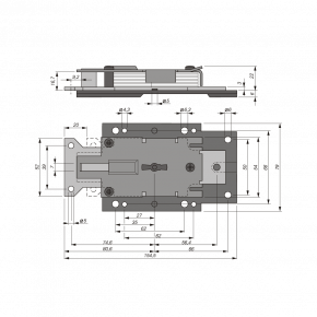 SECU S1000 rechts - Serie S Sicherheitsschloss Doppelbartschloss Tresorschloss z.B. diverse Burgwächter mit 70 mm Schlüsseln (kurz)