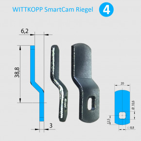 Carl Wittkopp SmartCam optionaler Riegel als Ersatzteil