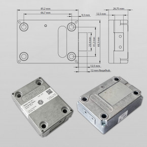 GST Stellar SET ML 18-1 - UNIVERSAL BASIC - Motorschloss Elektronikschloss inkl. Bohrschutz, Nachfolger v. SOLAR, DFS-SB u. DFS-SCA Schlösser / 1 Benutzercode