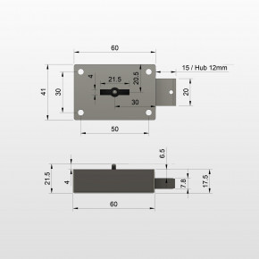 Kaba Mauer 79022 Schloss für Garny Geldkassetten Tresorbox Ablagebox Kassette Sonstiges